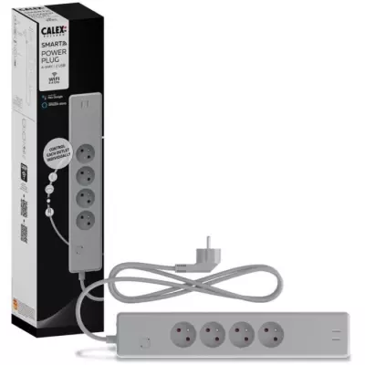 Multiprise intelligente CALEX - 4 voies + 2 USB