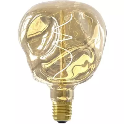 Ampoule LED E27 - CALEX - G125 NEO ORGANIC - Filament flexible - 4W