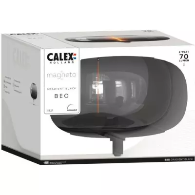 Ampoule LED E27 - CALEX - MAGNETO BEO - Noir