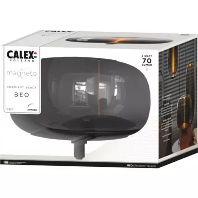 Ampoule LED E27 - CALEX - MAGNETO BEO - Noir