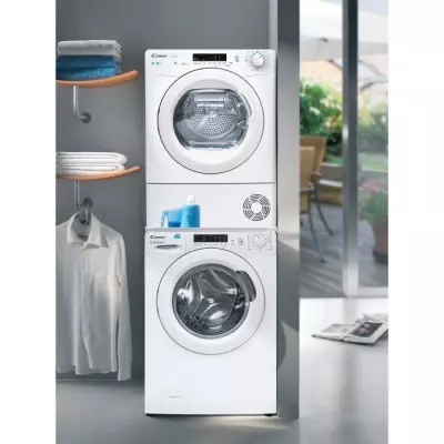Sèche-linge à condensation CANDY CSE C9DE-47 Smart - 9 kg - Blanc
