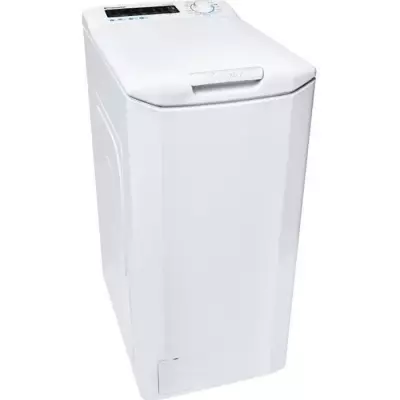 Lave-linge top Candy CSTG27TMVE/1-47 - 7 kg - Connecté - Blanc