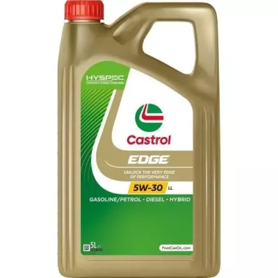 Huile moteur Castrol EDGE 5W-30 LL - 5L - Performances exceptionnelles