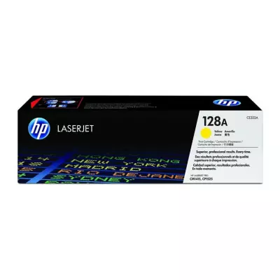 HP 128A toner LaserJet jaune authentique