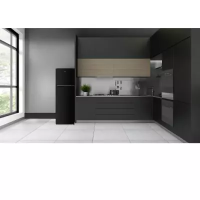 Réfrigérateur congélateur haut Continental Edison - 247L Noir - Total No Frost