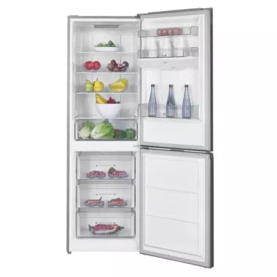 Réfrigérateur congélateur bas - 325L Total No Frost - Inox