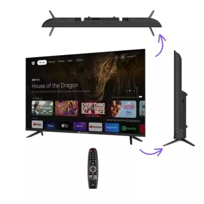 TV QLED 43'' Continental Edison UHD 4K SMART - 4xHDMI