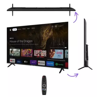 TV QLED 65" Continental Edison - UHD 4K Smart TV