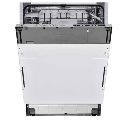 Lave-vaisselle encastrable 14 couverts Continental Edison - Largeur 59,8 cm - Classe D - Moteur induction - Blanc