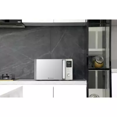 Micro-ondes combiné Continental Edison CEMO25SG13S3 - Argent - 25 L