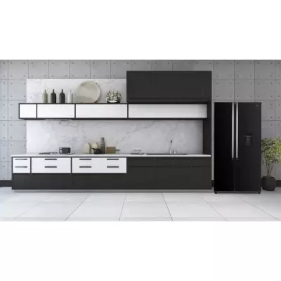 Réfrigérateur américain Continental Edison - Noir 529L