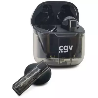 Écouteurs Bluetooth CGV Urban Ghost Noir - Autonomie 30h