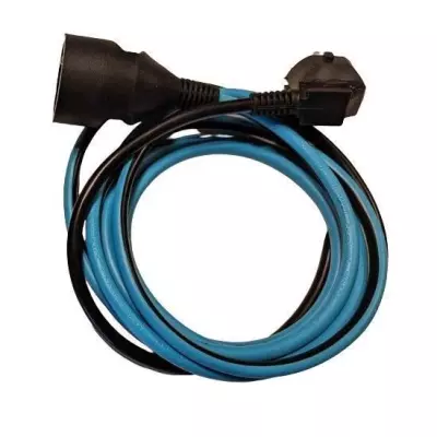 Prolongateur Dual color CHACON Noir / Turquoise 10m - RALLONGE