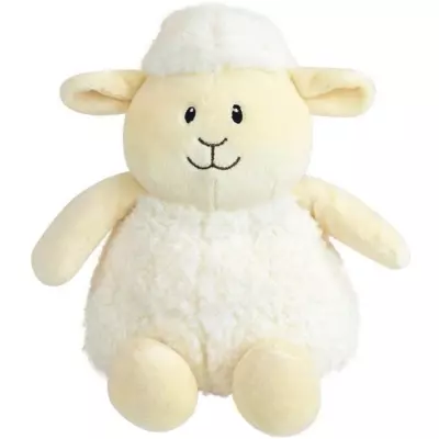 Peluche bouillotte Mouton chauffante - Micro-ondes 19 cm