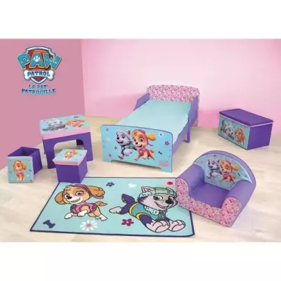 Tapis enfant Pat'Patrouille - 80x120 cm - Amusant et Coloré