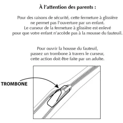 Fauteuil Club Licorne - Made in France, Plus responsable