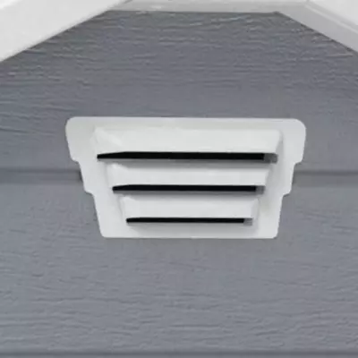 Abri de jardin 4,4 m² avec plancher en résine Premium 86 Gris