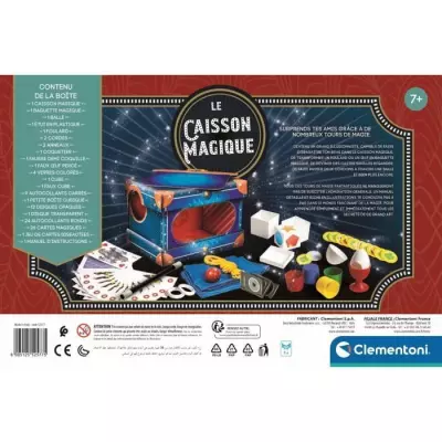 Un coffret magique avec 80 tours - Clementoni