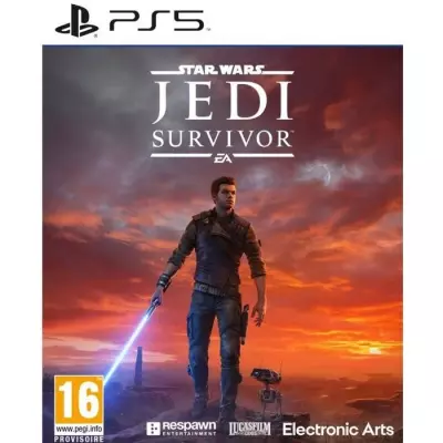 STAR WARS JEDI: SURVIVOR Jeu PS5 | Dimensions colis: 2x14x17 cm