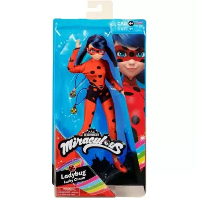 Poupée Miraculous 26 cm - BANDAI - Ladybug Lucky Charm, Haute qualité