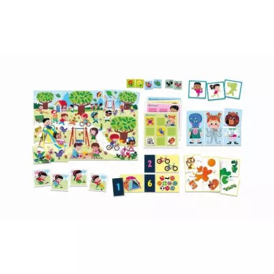 Clementoni Coffret de 8 jeux éducatifs pour enfants de 3 ans