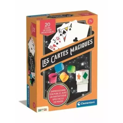 Boîte de magie Clementoni - 20 tours - Dès 7 ans