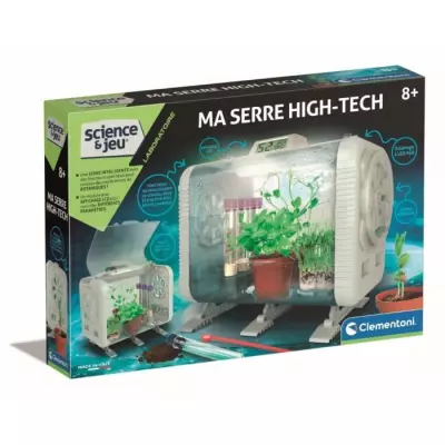 Serre High-Tech Clementoni - Contrôle Lumière/Temperature - Jardinage