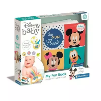 Découvrez le livre de bain Clementoni Baby Mickey!