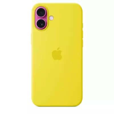 Coque iPhone 16 Plus MagSafe en silicone - Star Fruit