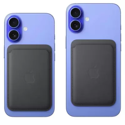 Coque iPhone - Portefeuille FineWoven avec MagSafe - Noir