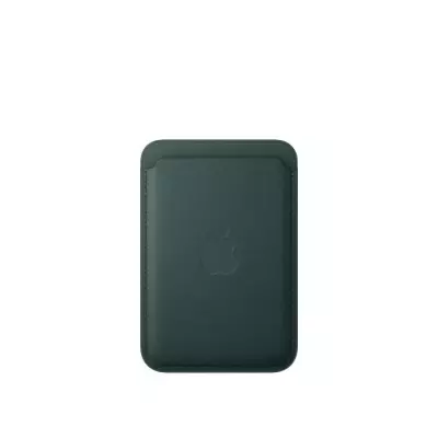 Coque iPhone Portefeuille FineWoven avec MagSafe - Vert Foncé