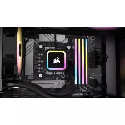 Mémoire RAM CORSAIR Dominator Titanium RGB DDR5 64GB - Haute vitesse - Noir