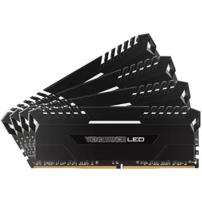CORSAIR Vengeance LED DDR4 64GB (4x16GB) 3000C15 - Mémoire PC - Portable