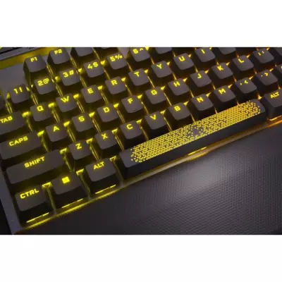 Clavier Corsair K70 MAX RGB, Noir - Design Compact et Lumineux