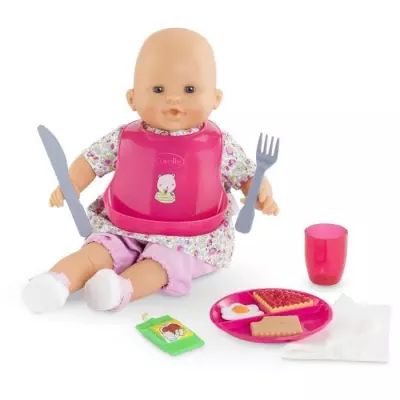 Accessoires poupon Corolle - Grand Coffret Repas - 11 accessoires
