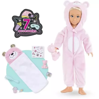 Découvrez le Coffret Poupée mannequin - COROLLE GIRLS - Valentine Pyjama Party