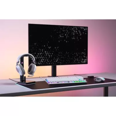 Casque gaming sans fil CORSAIR HS65 Wireless V2 Blanc - Compact et performant