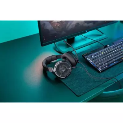Casque gaming et streaming filaire haut de gamme - CORSAIR VIRTUOSO PRO - Noir