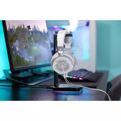 Casque filaire ouvert gaming et streaming - CORSAIR VIRTUOSO PRO - Blanc