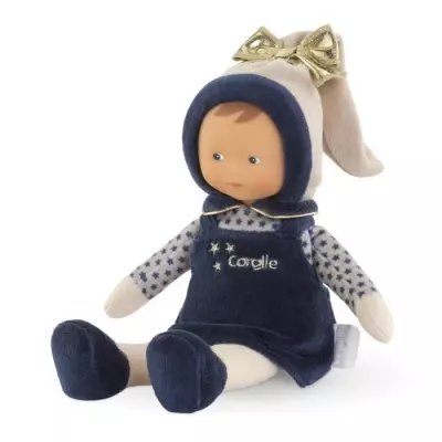 Peluche Mon Doudou COROLLE - Miss Marine Rêves d'Étoiles - 25 cm