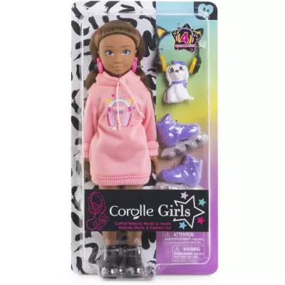 Poupée mannequin Corolle Melody Music & Mode - 28 cm - 4 accessoires