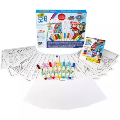 Coloriage sans dégâts pour enfants dès 3 ans - CRAYOLA Pat' Patrouille