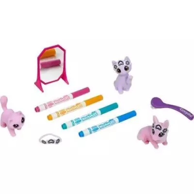 Coloriage - CRAYOLA - Washimals Pastel Princess Pets - Personnalisation ludique!