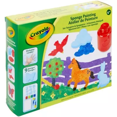 Kit de Peinture Créatif Crayola - Pour Dessiner et Peindre dès 4 ans