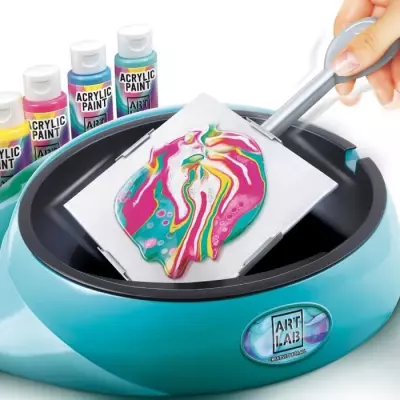 Canal Toys - Art Lab - Studio de Peinture effets pouring pour enfants de 6 ans