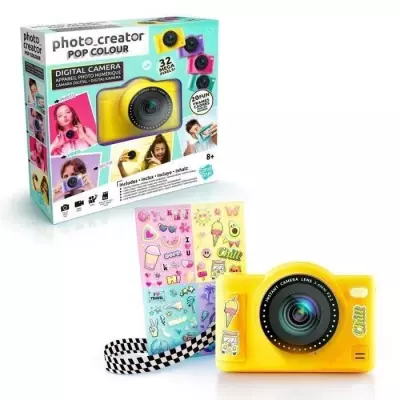 Canal Toys - Photo Creator Jaune - Avec SD 8Go - CLK 040