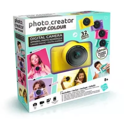 Canal Toys - Photo Creator Jaune - Avec SD 8Go - CLK 040