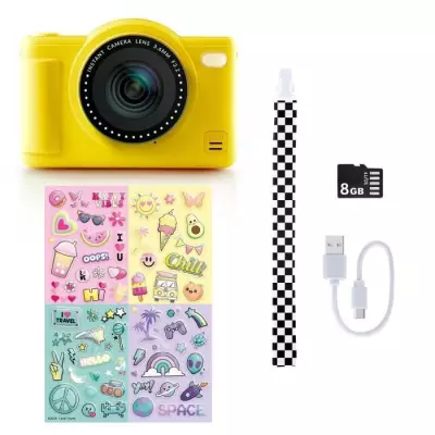 Canal Toys - Photo Creator Jaune - Avec SD 8Go - CLK 040