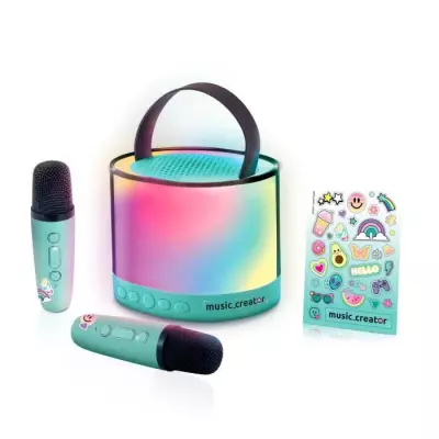 Canal Toys - Music Creator: Mini Station Karaoké - Enceinte Lumineuse