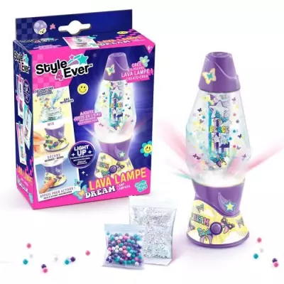 Mini Lava Lampe DIY - Canal Toys - Style 4 Ever - Rose Multicolore